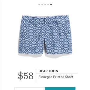 Stitch fix dear John printed shorts